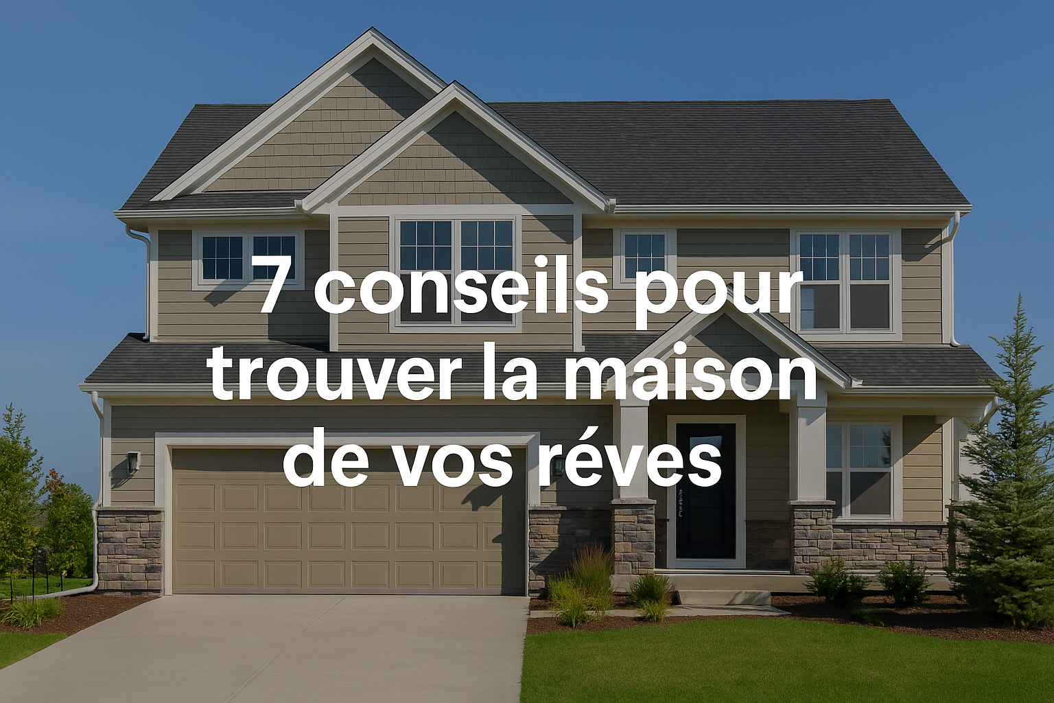 Nos 7 conseils pour trouver la maison de vos rêves